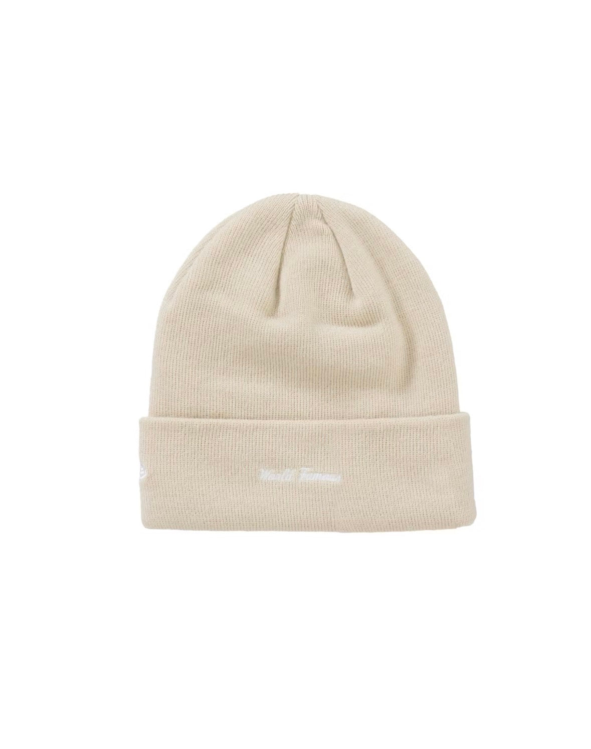 SUPREME NEW ERA BOX LOGO BEANIE STONE