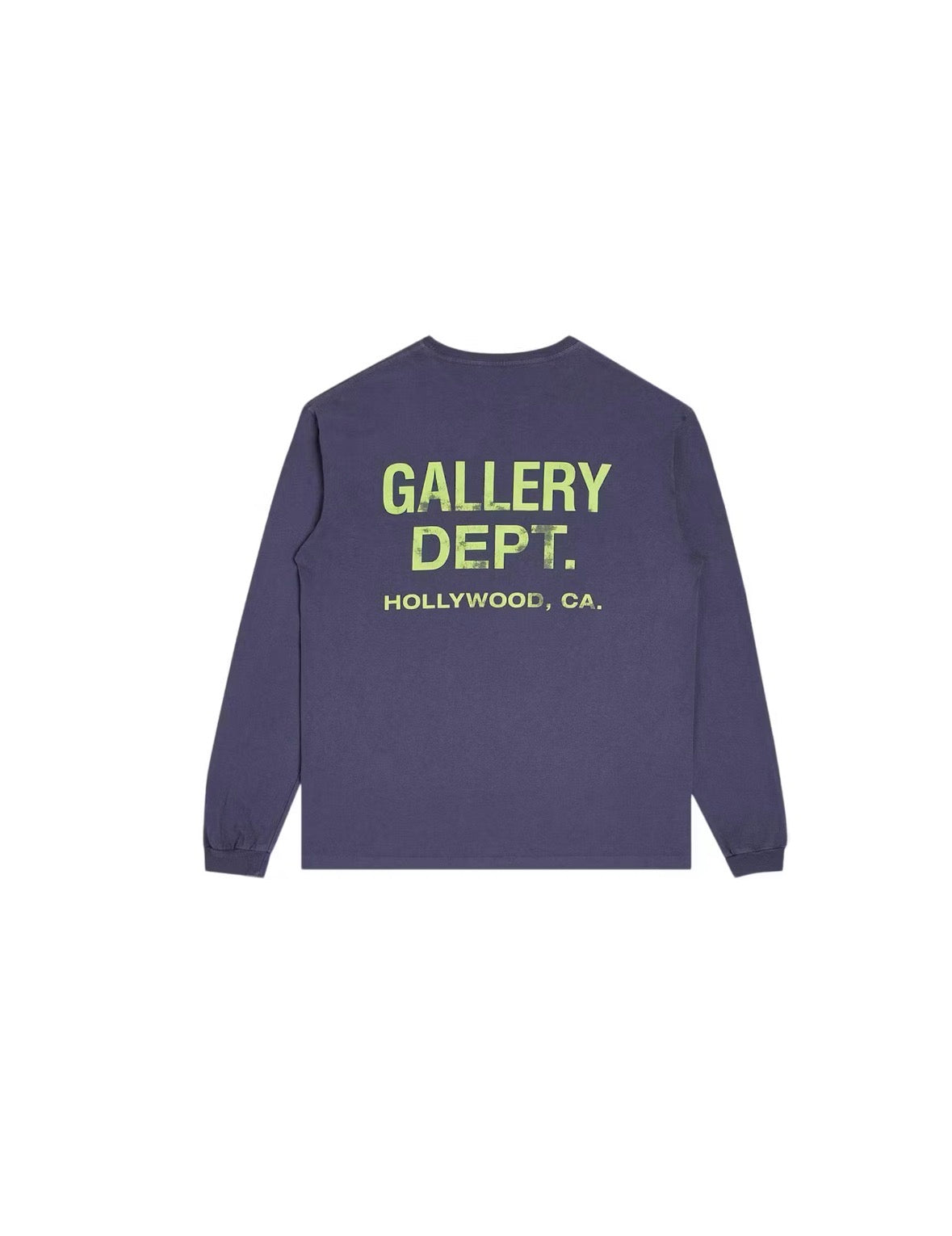 GALLERY DEPT SOUVENIR LONG SLEEVE T SHIRT NAVY