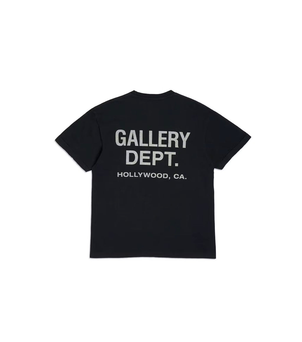 GALLERY DEPT SOUVENIR T SHIRT BLACK