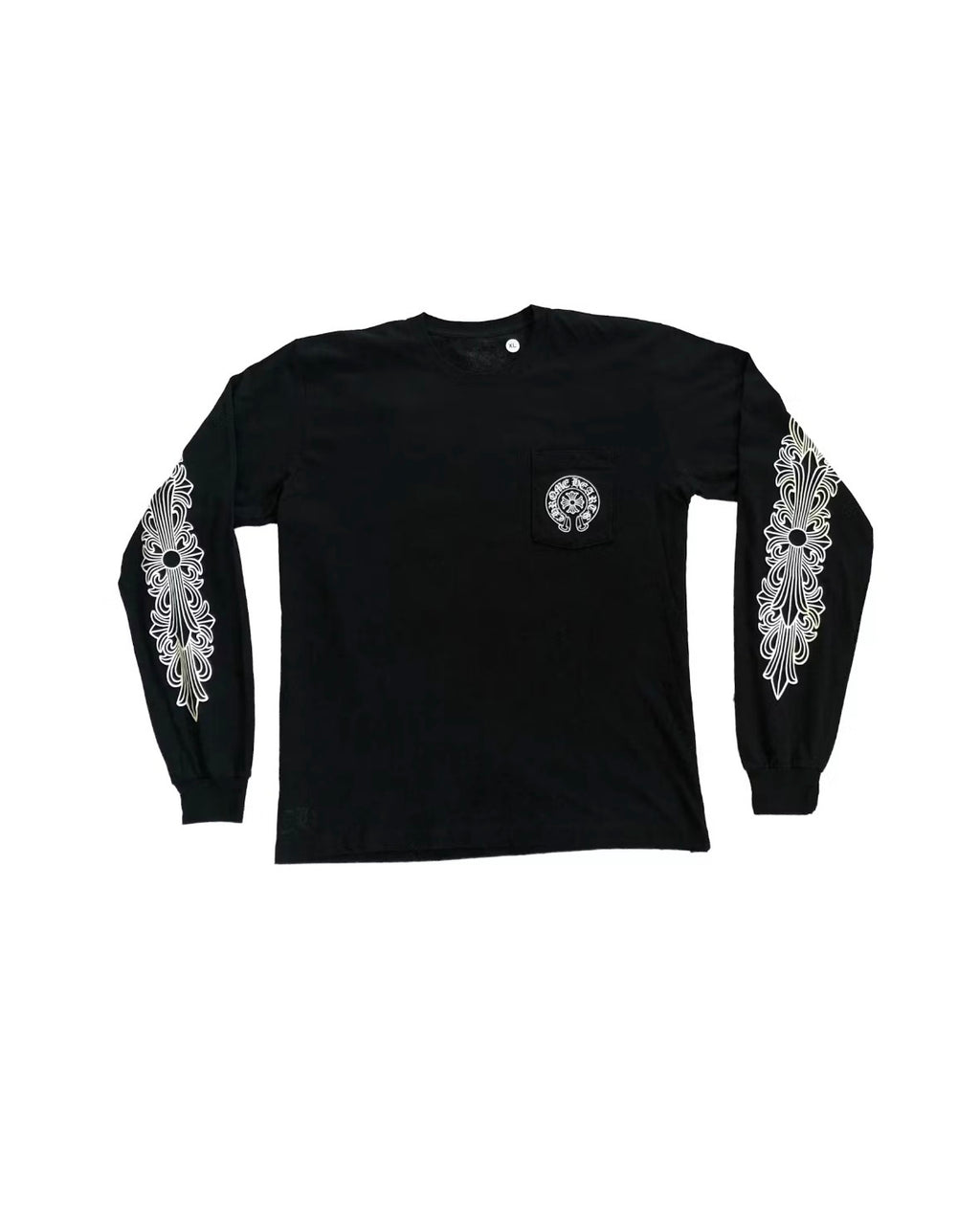 CHROME HEARTS MIAMI EXCLUSIVE LONG SLEEVE T SHIRT BLACK