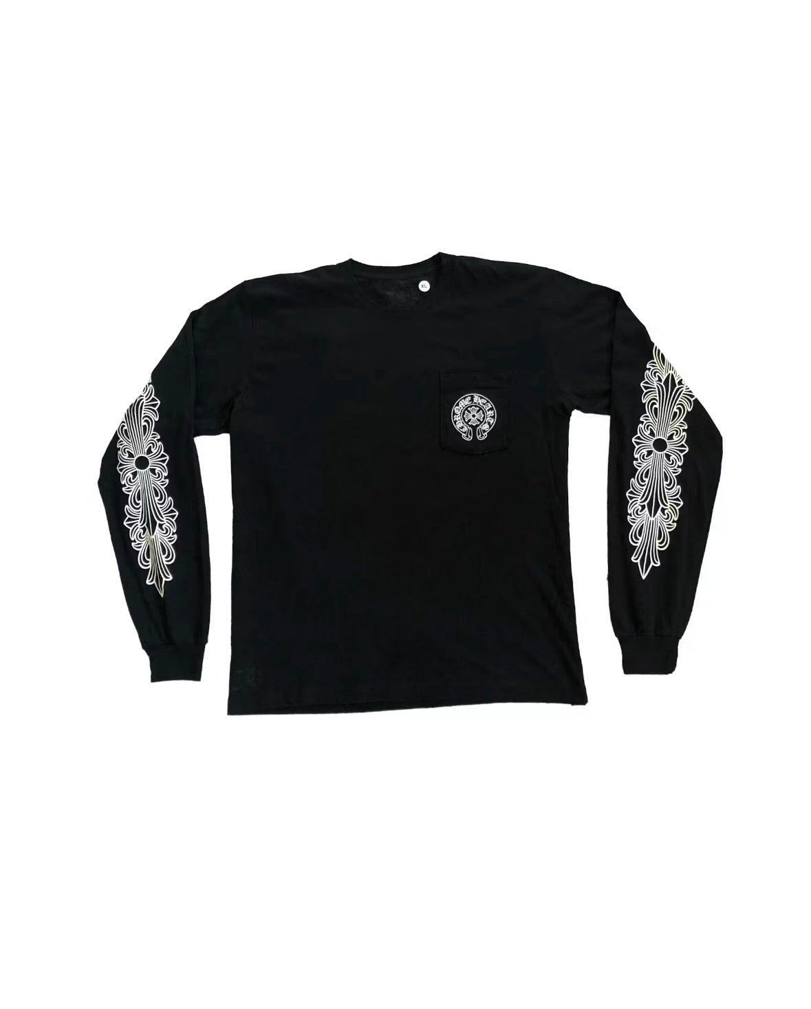 CHROME HEARTS MIAMI EXCLUSIVE LONG SLEEVE T SHIRT BLACK