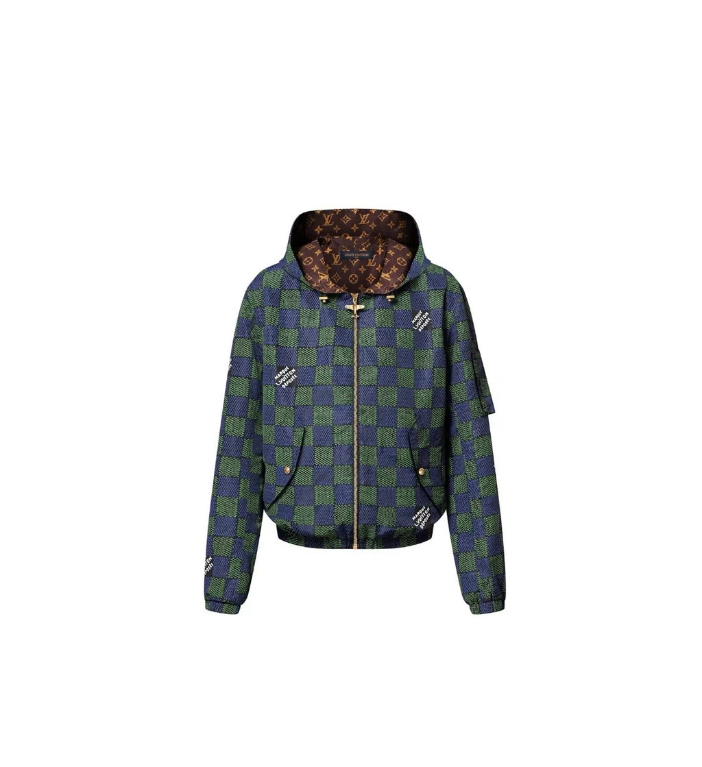 LOUIS VUITTON DAMIER REVERSIBLE WINDBREAKER