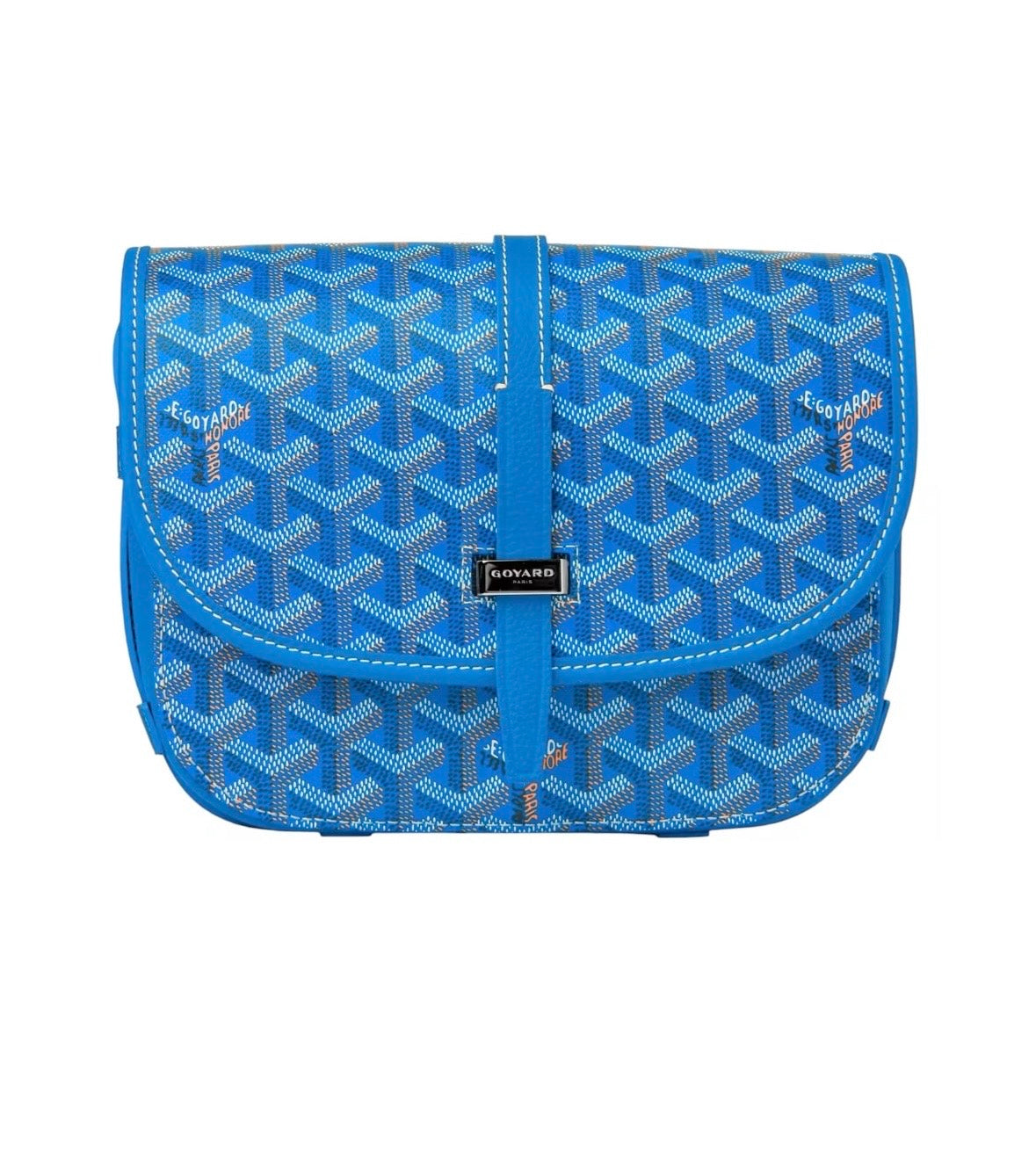 GOYARD BELVEDERE PM BAG BLUE