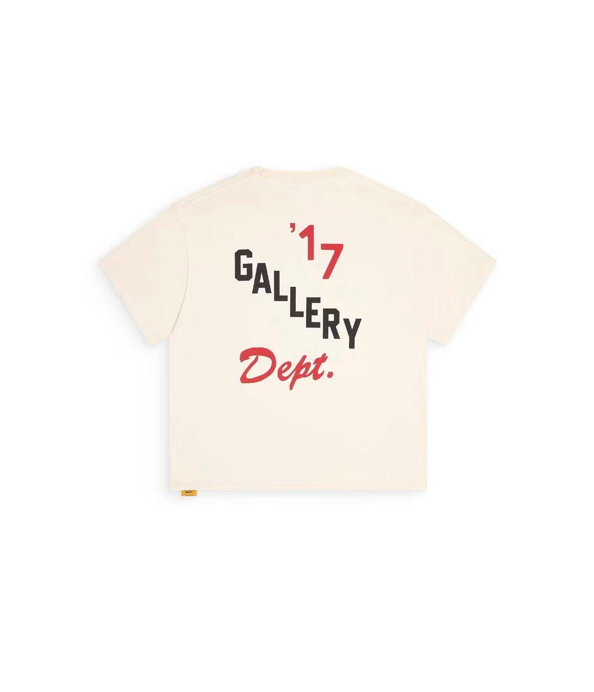 GALLERY DEPT BOXING MERCH T SHIRT CREAM