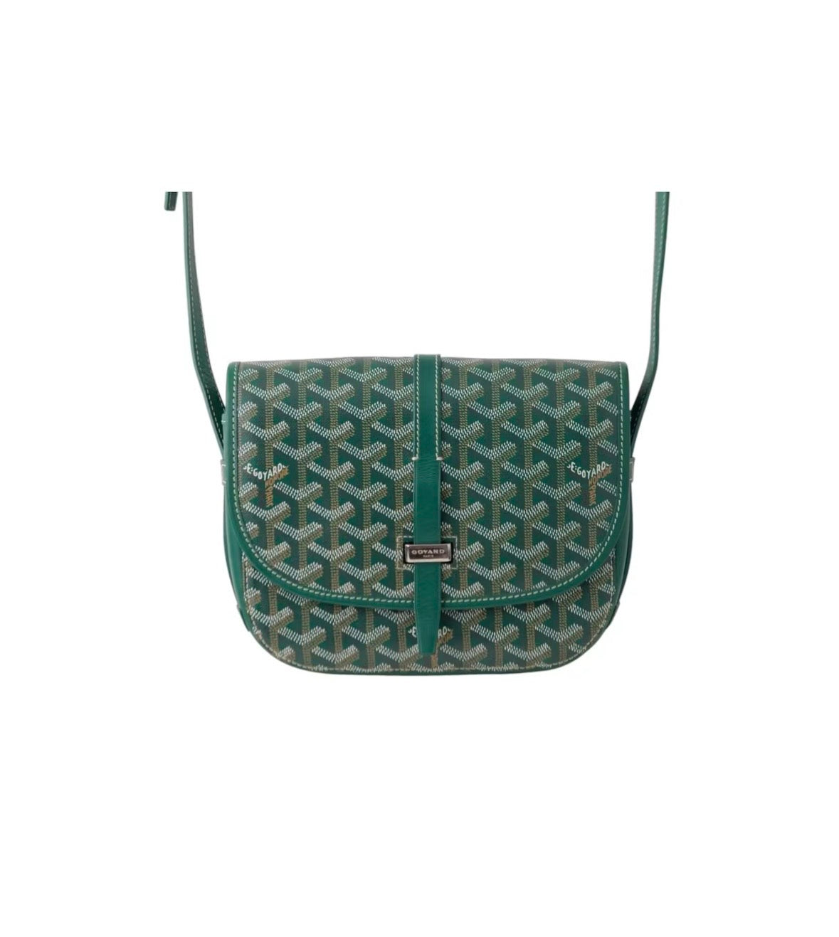 GOYARD BELVEDERE PM BAG GREEN