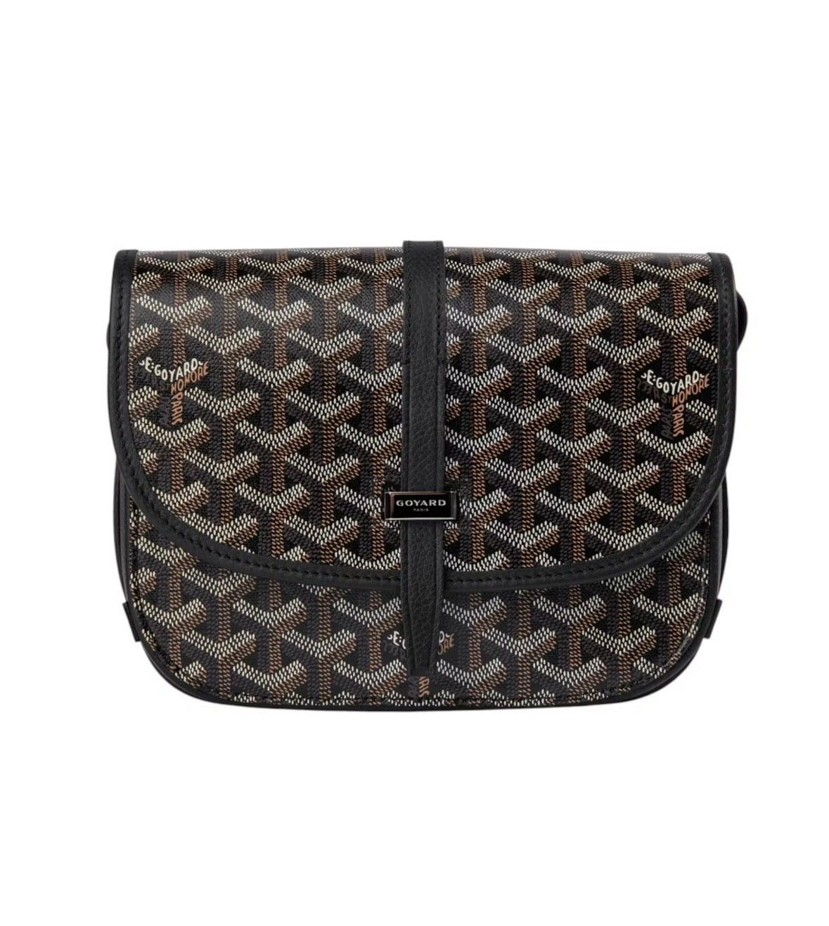GOYARD BELVEDERE PM BAG BLACK