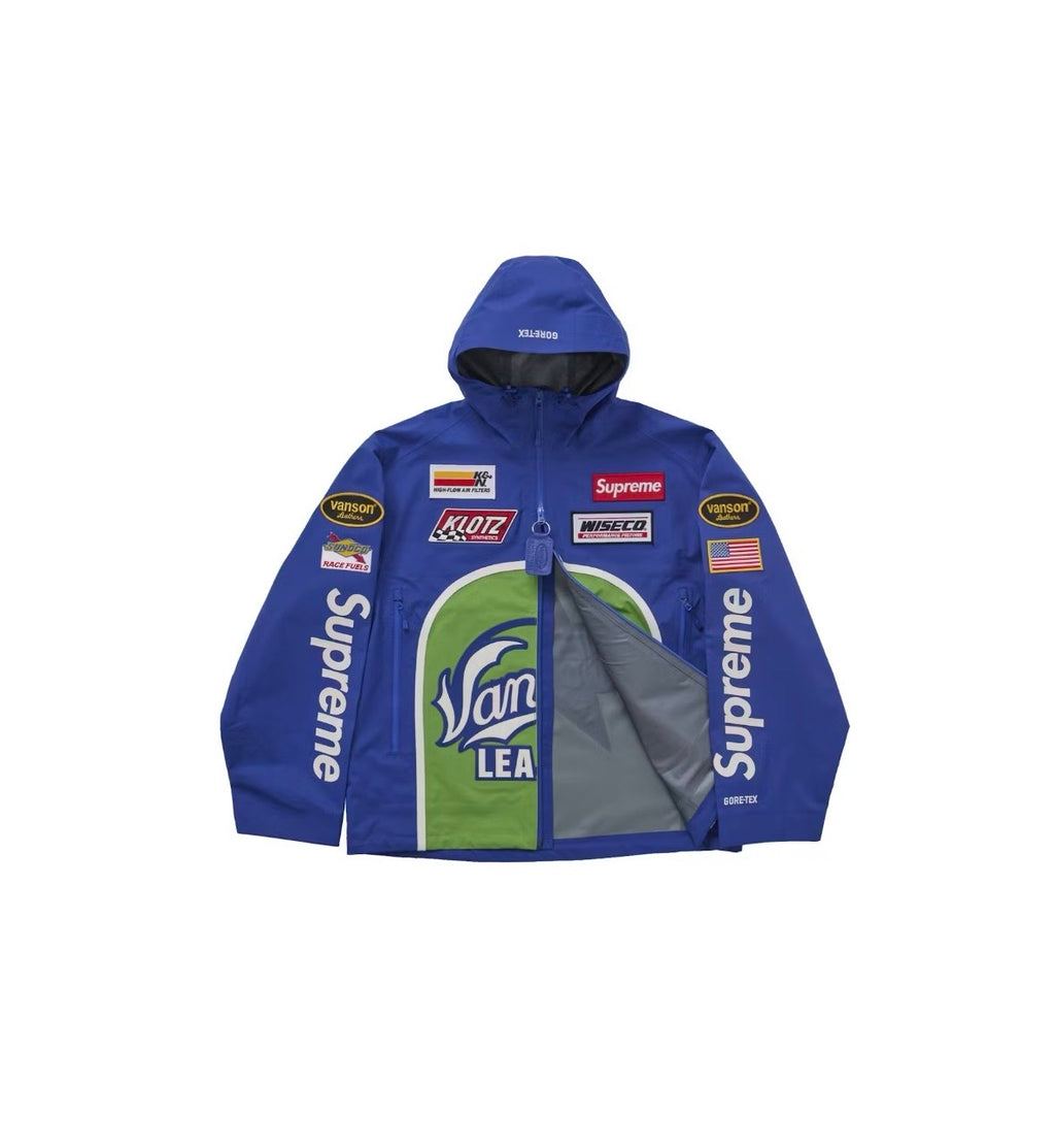 SUPREME VANSON LEATHERS GORE-TEX SHELL JACKET
