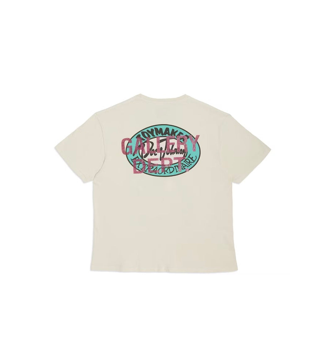 GALLERY DEPT DEAD BATTERIES T SHIRT ANTIQUE WHITE