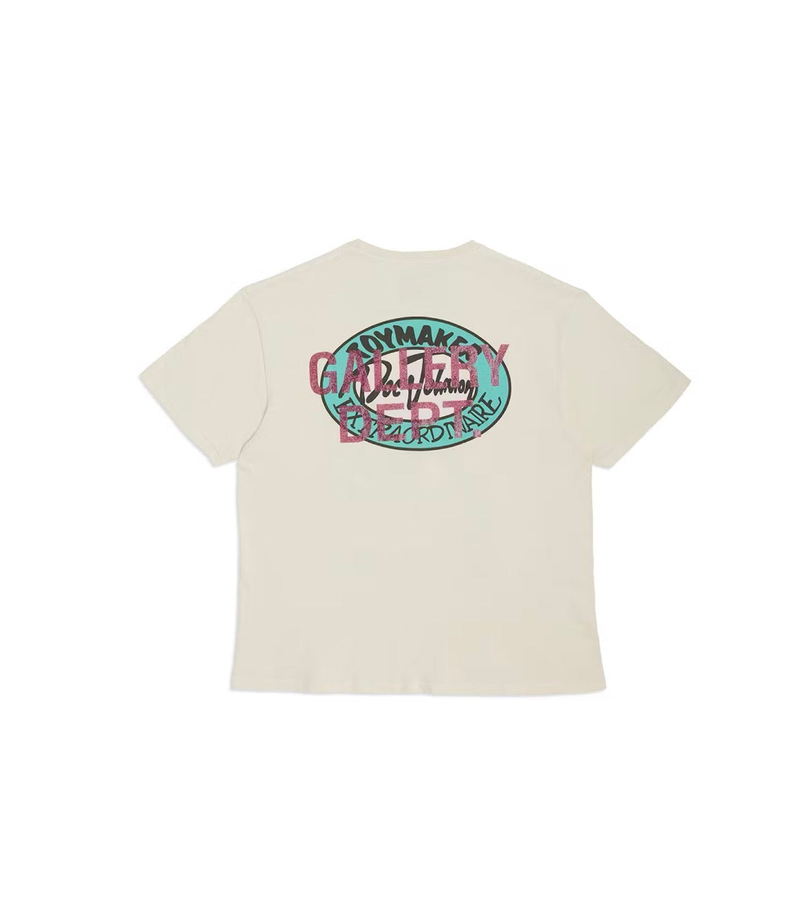 GALLERY DEPT DEAD BATTERIES T SHIRT ANTIQUE WHITE