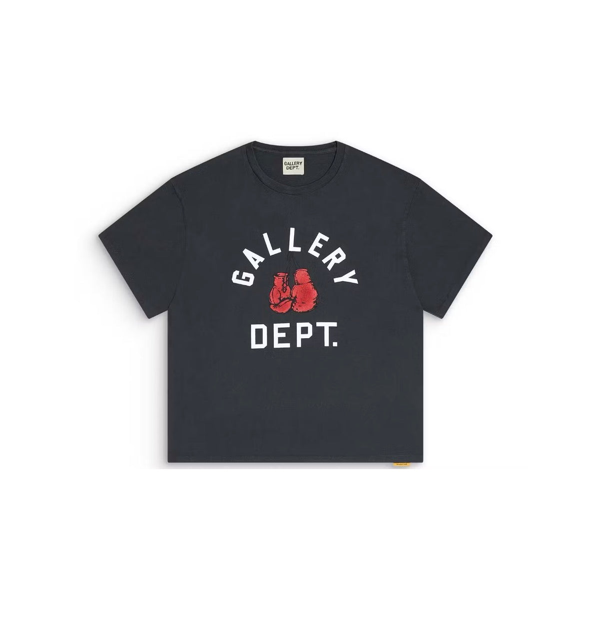 GALLERY DEPT BOXING MERCH T SHIRT VINTAGE BLACK